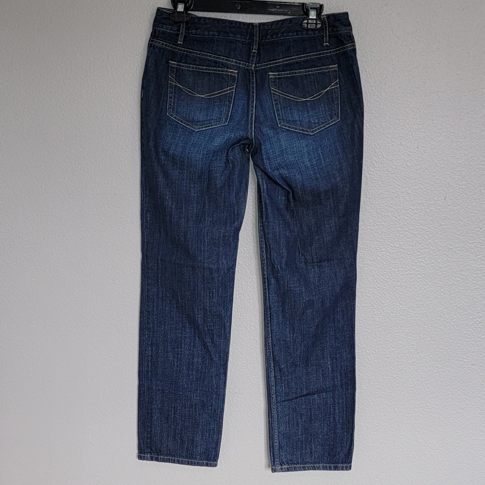 j. jill straight leg jeans/Size 4. - Picture 2 of 11